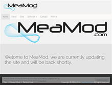 Tablet Screenshot of meamod.com